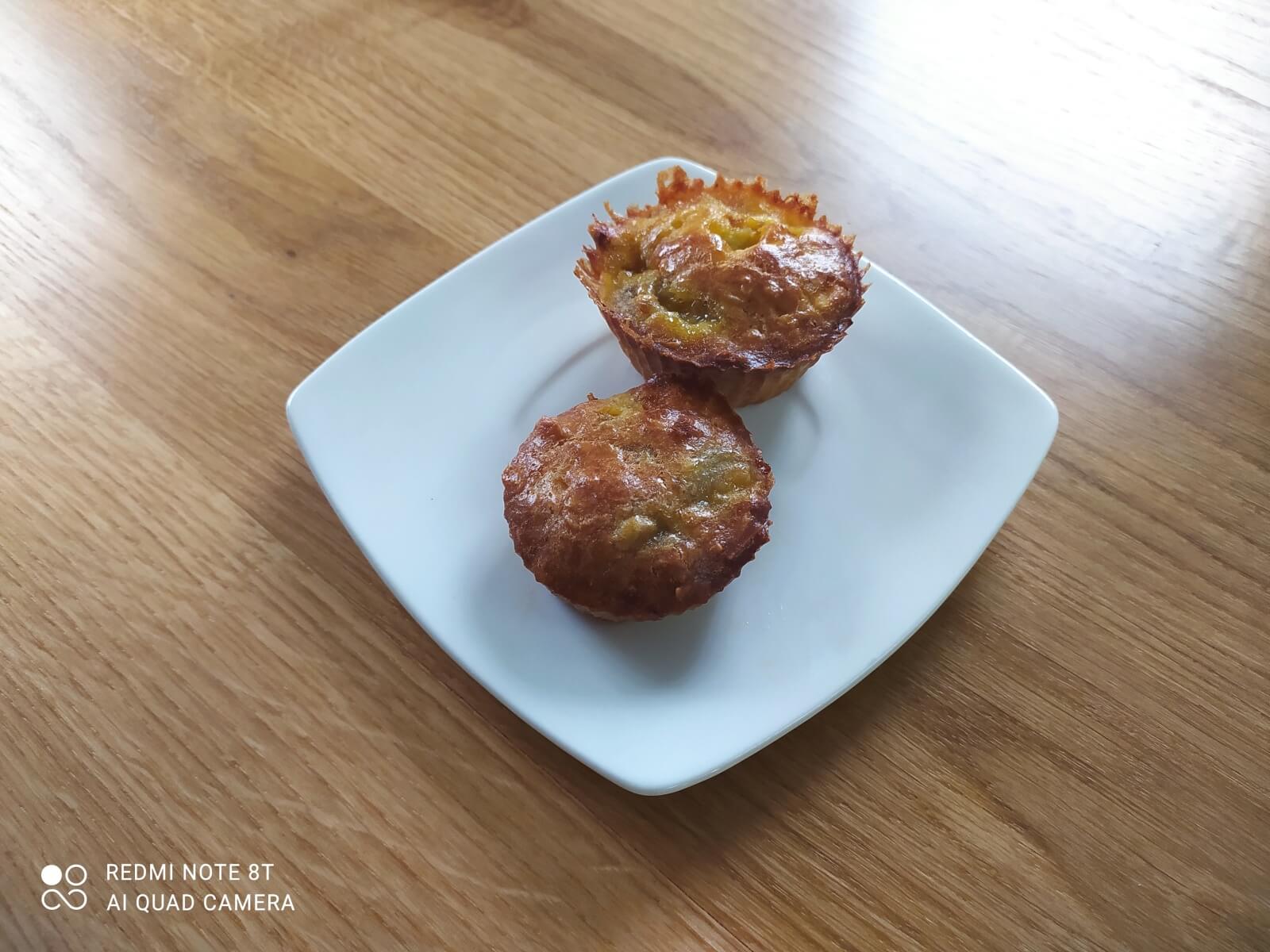 Muffinki migdałowo-bananowe