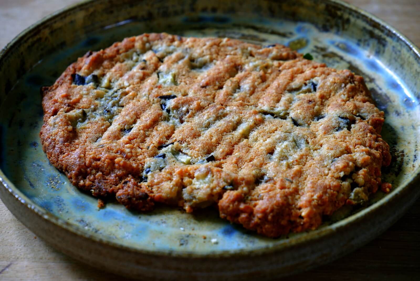 Focaccia z bakłażanem